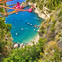 Santa Croce beach — AI-enhanced photograph