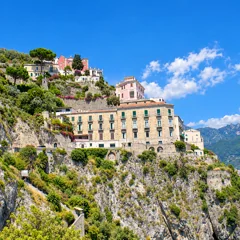 Castiglione di Ravello (Ravello Mare) — AI-enhanced photograph
