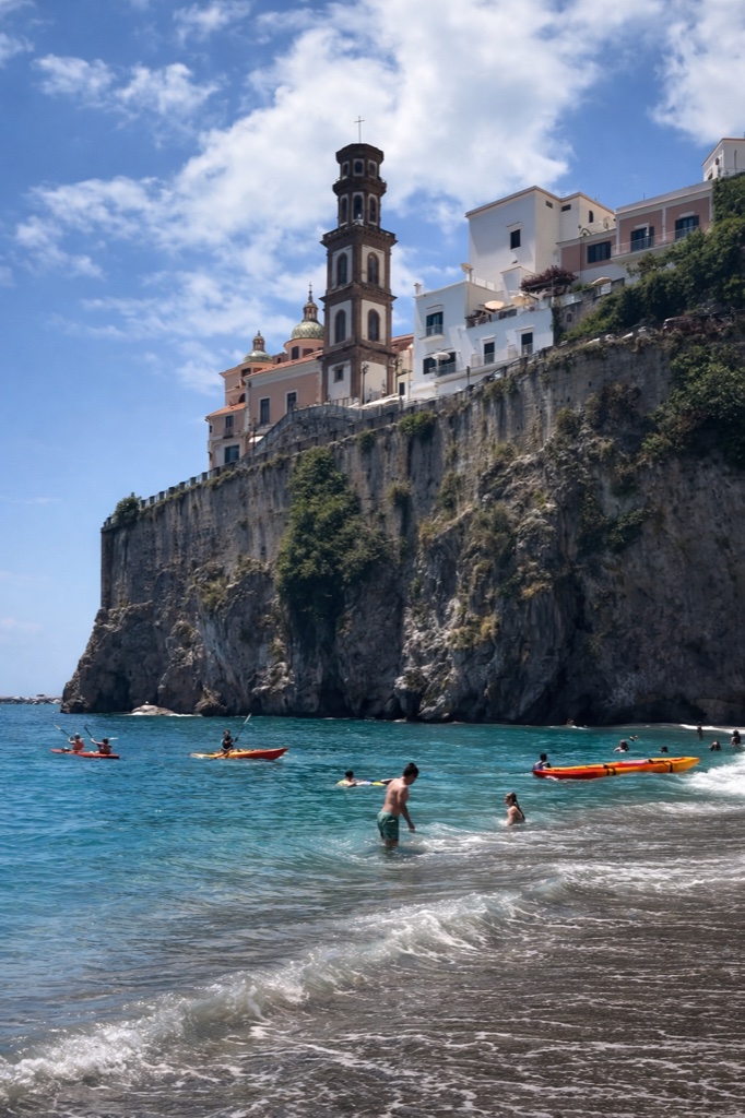 Amalfi Suite interior at Villa Mansi - elegant Mediterranean design with sea views - Image 2